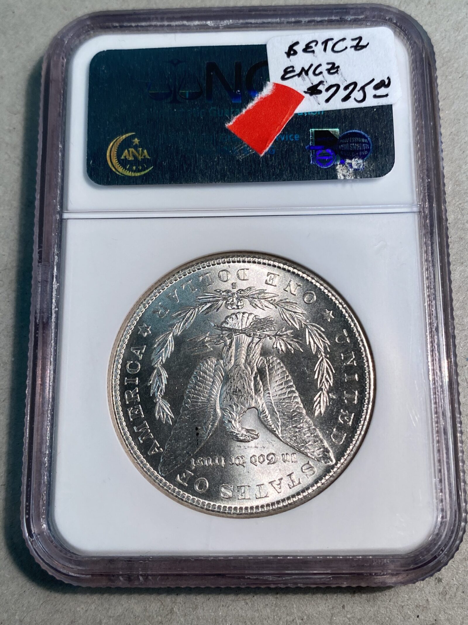 1885-S Morgan Silver Dollar NGC MS64 - Image 2