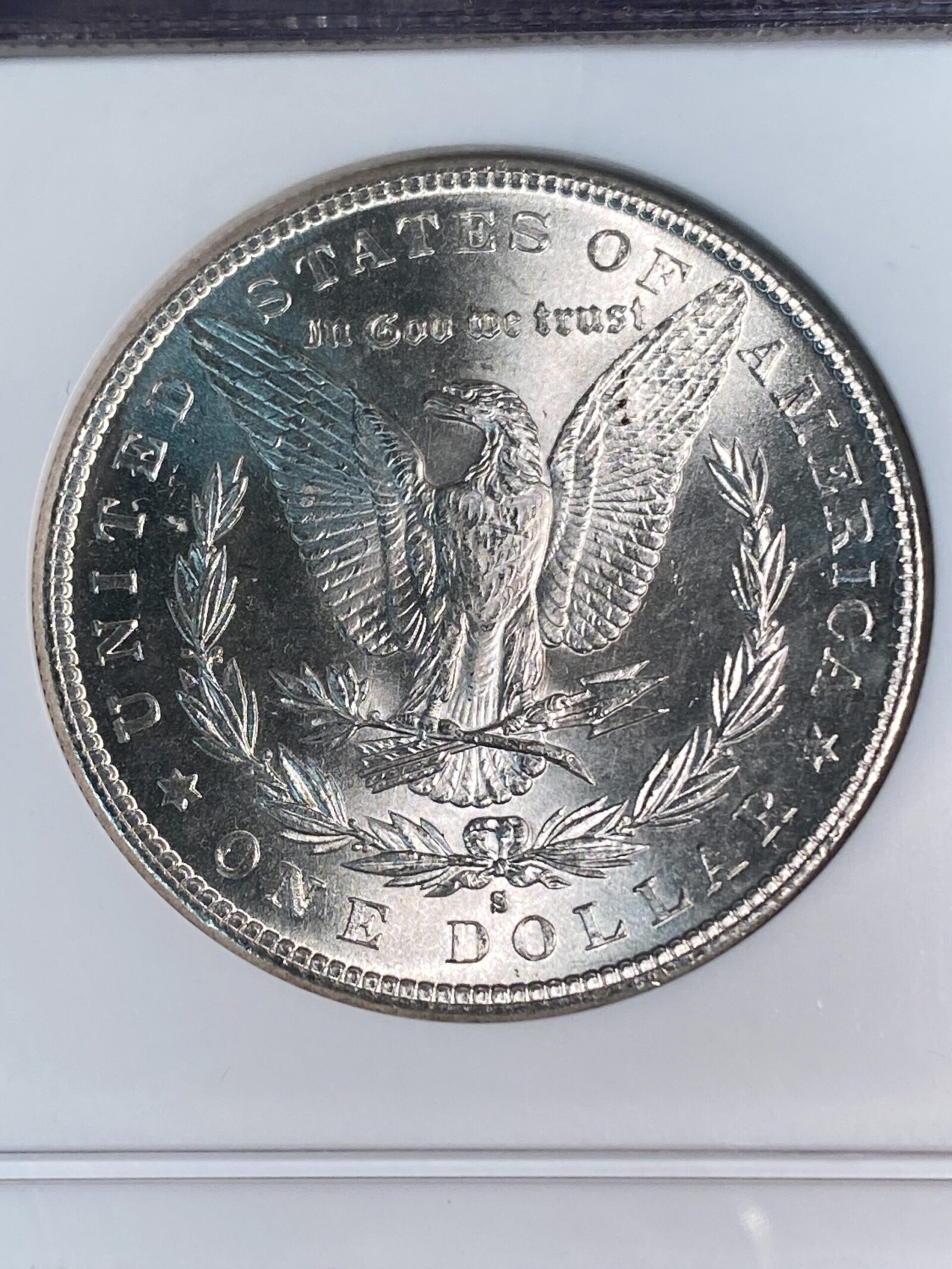 1885-S Morgan Silver Dollar NGC MS64 - Image 4