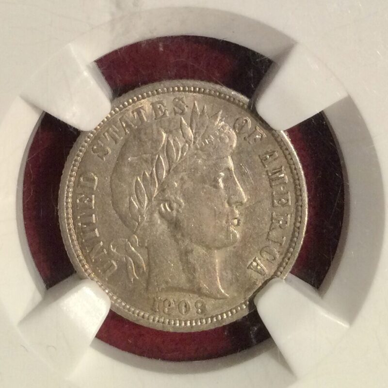 1909 10C NGC AU 50