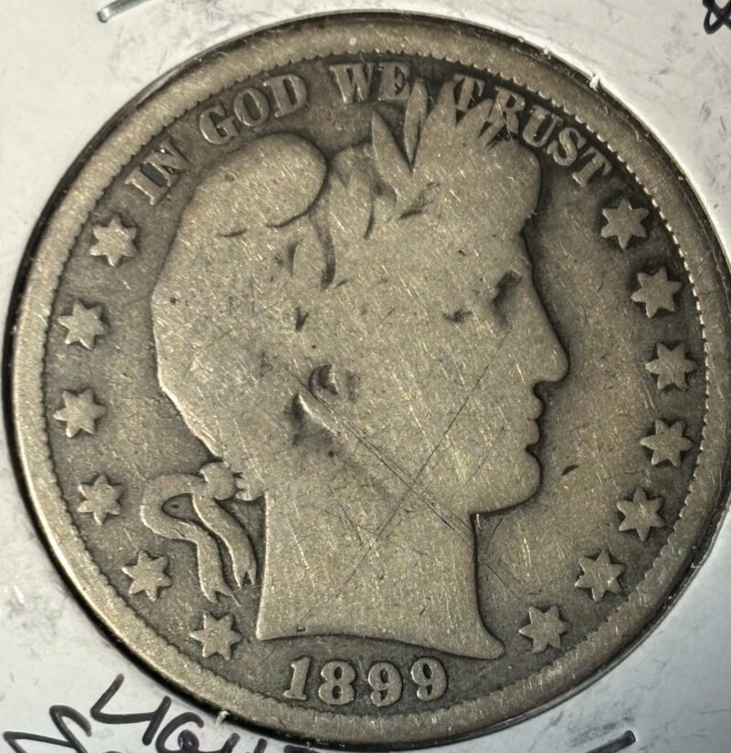 1899-O Barber Half Dollar VG