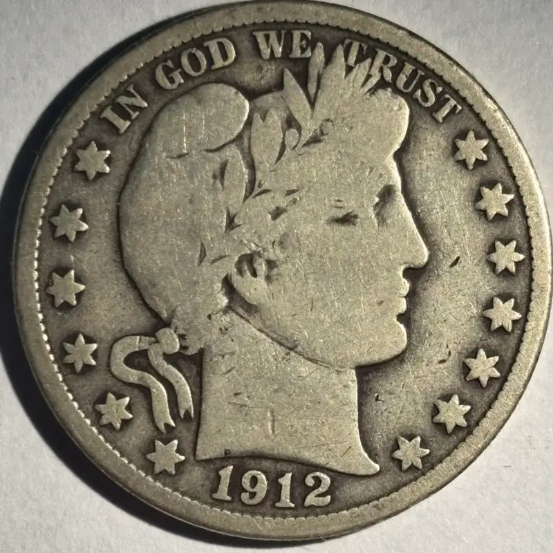 1912 Barber Half Dollar - Fine