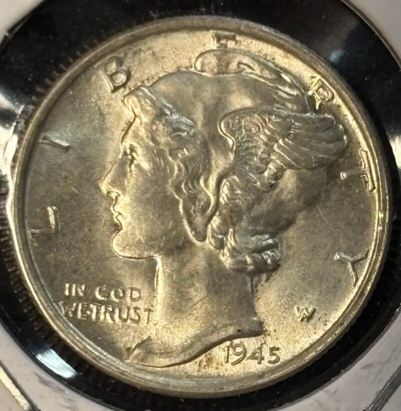 1945-S Mercury Dime in MS63