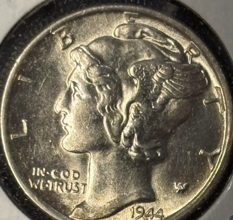 1944-D Mercury Dime MS64 Select BU