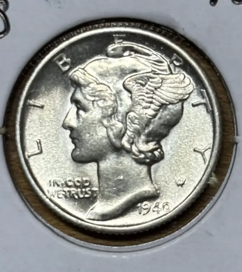 1940-S Mercury Dime in MS63 Choice Brilliant Uncirculated