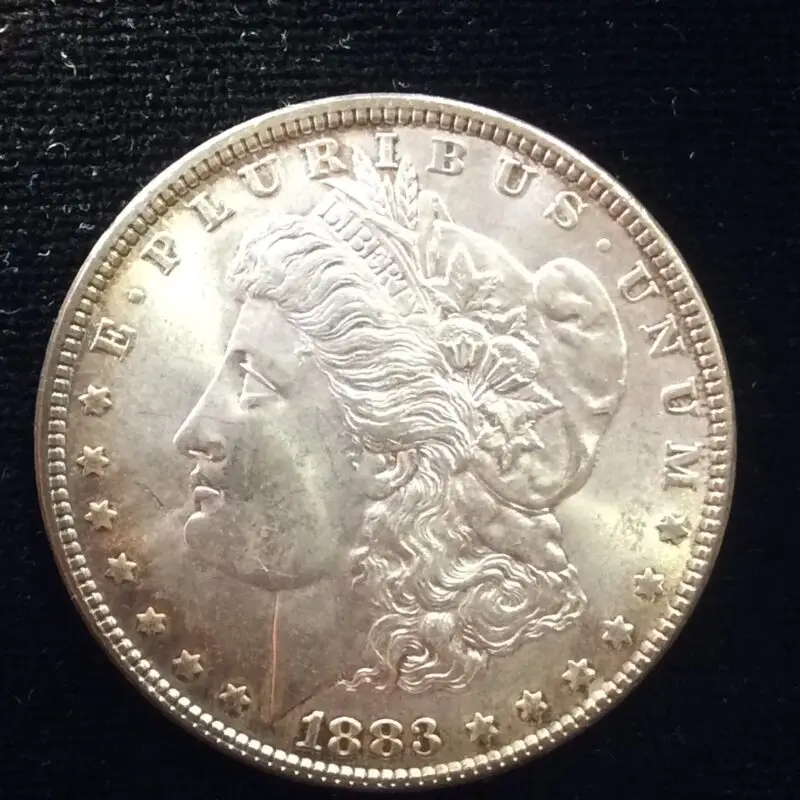1883 Morgan Silver Dollar in MS64 Select BU