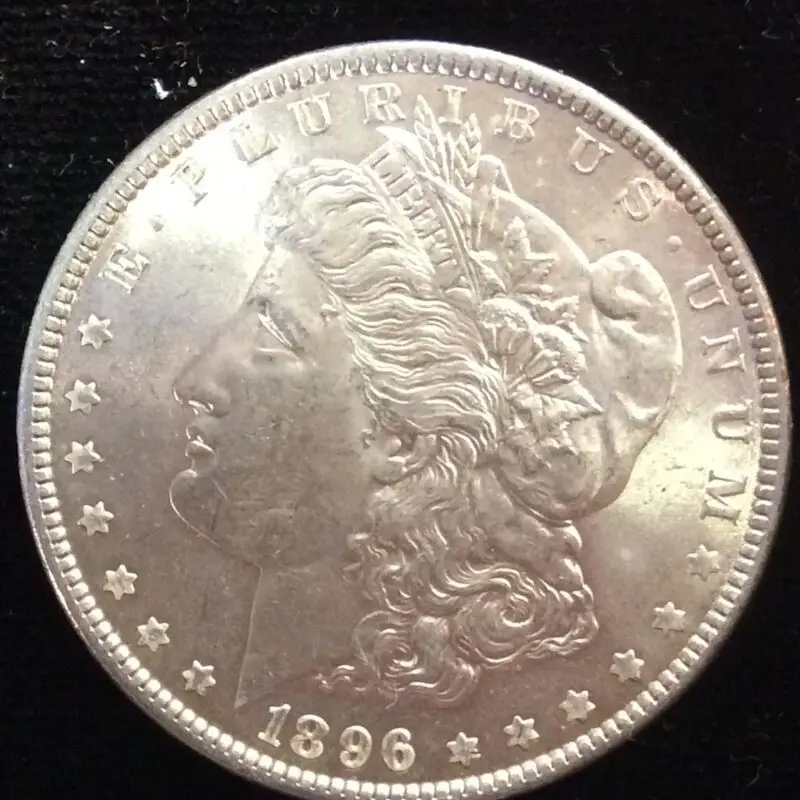 1896 Morgan Silver Dollar in MS63 Choice BU