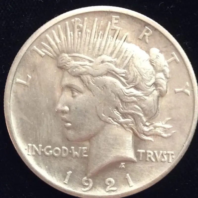 1921 Peace Dollar in Nice Extra Fine Condition - Key Date