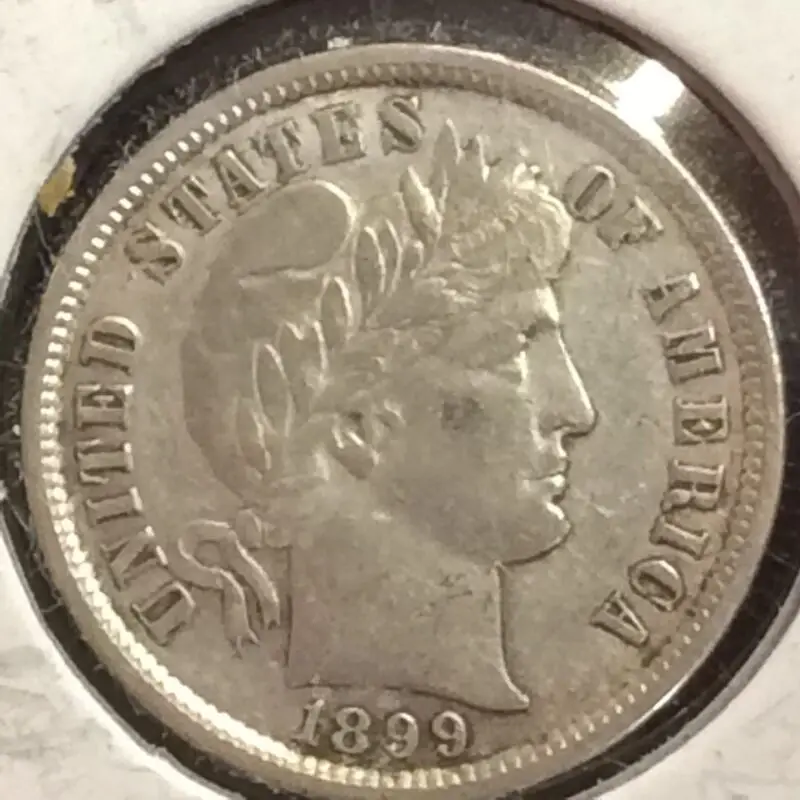 1898 Barber Dime in Almost Uncirculated Condition