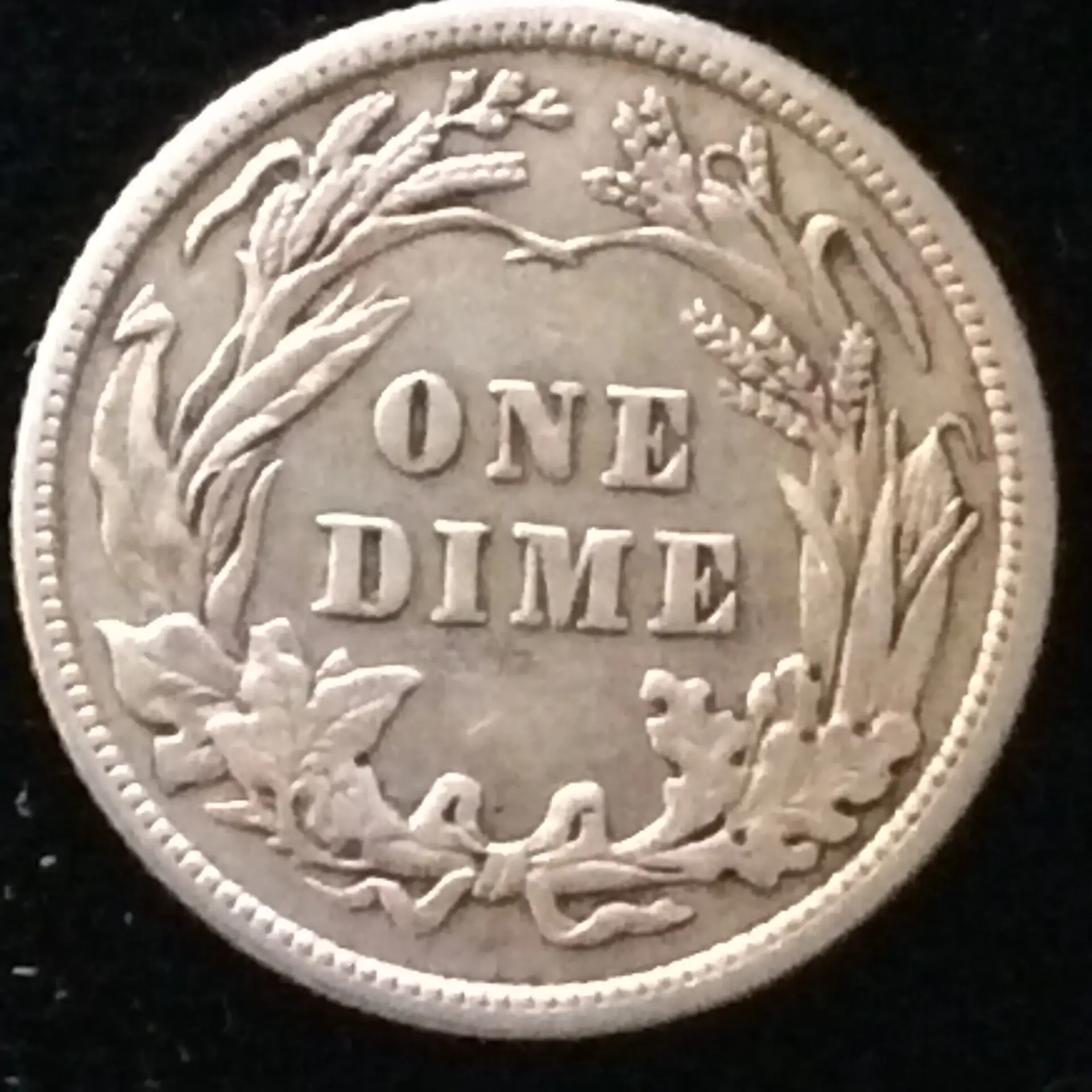 1912 Barber Dime in CHOICE Extra Fine - Image 2