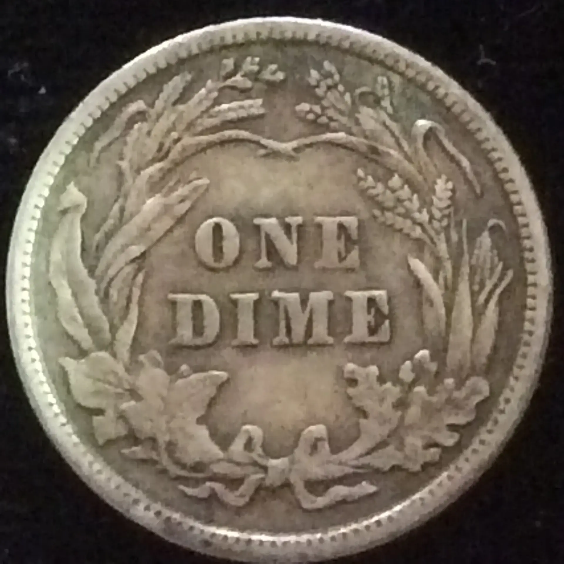 1914 Barber Dime in Very Fine + Condition - Image 2