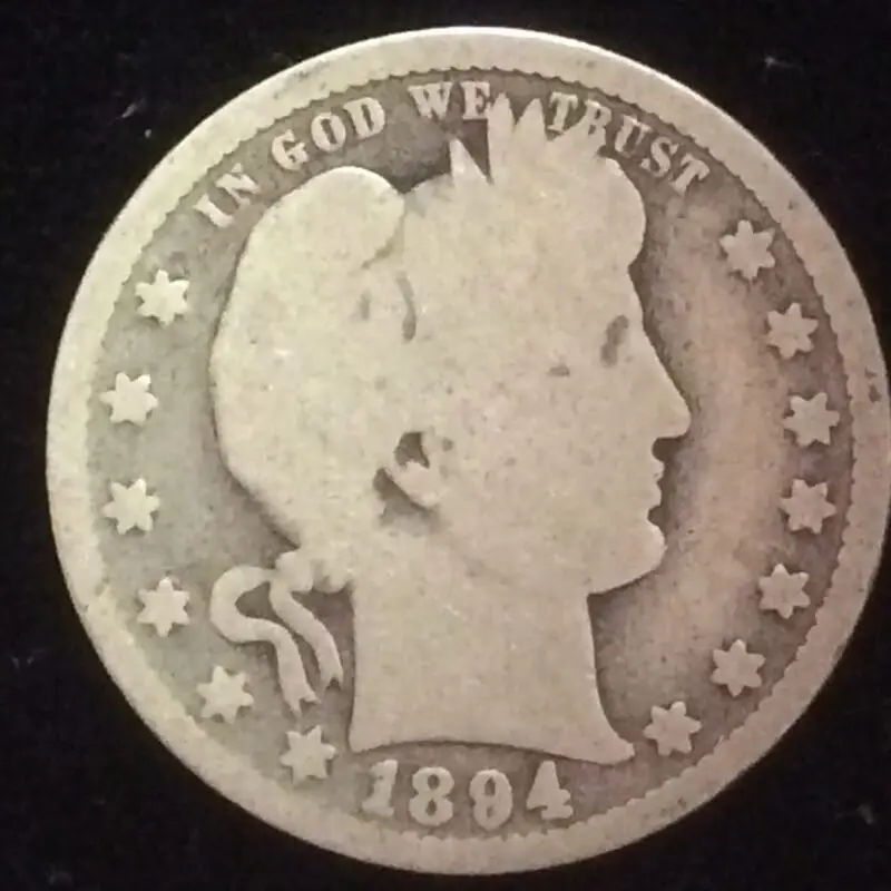 1894 Barber Quarter in Good Plus Condition