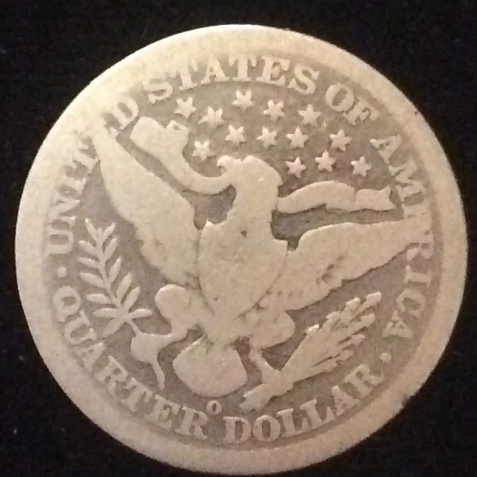 1898-O Barber Quarter in Good Condition - Image 2