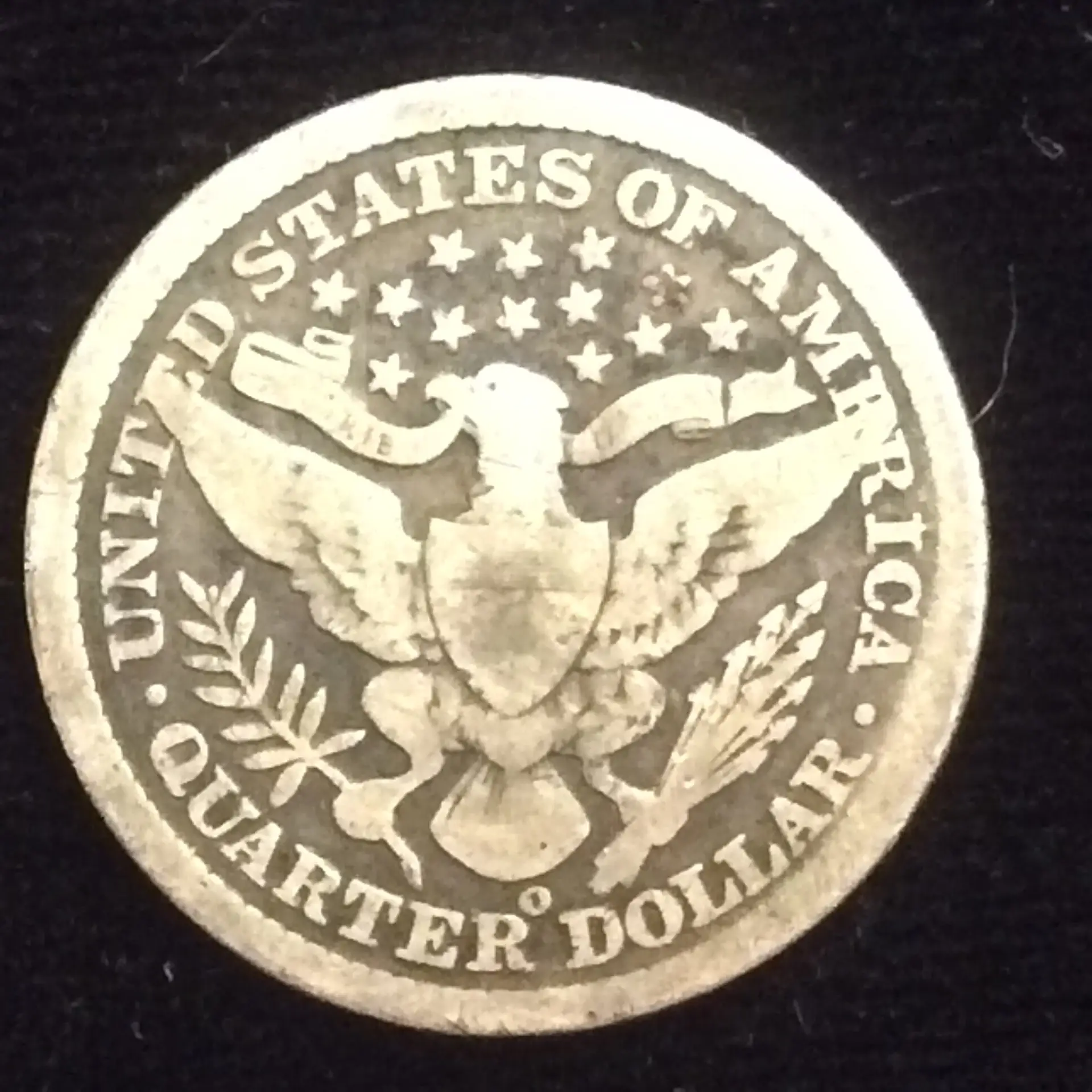 1899-O Barber Quarter in Good ++ Condition - Image 2