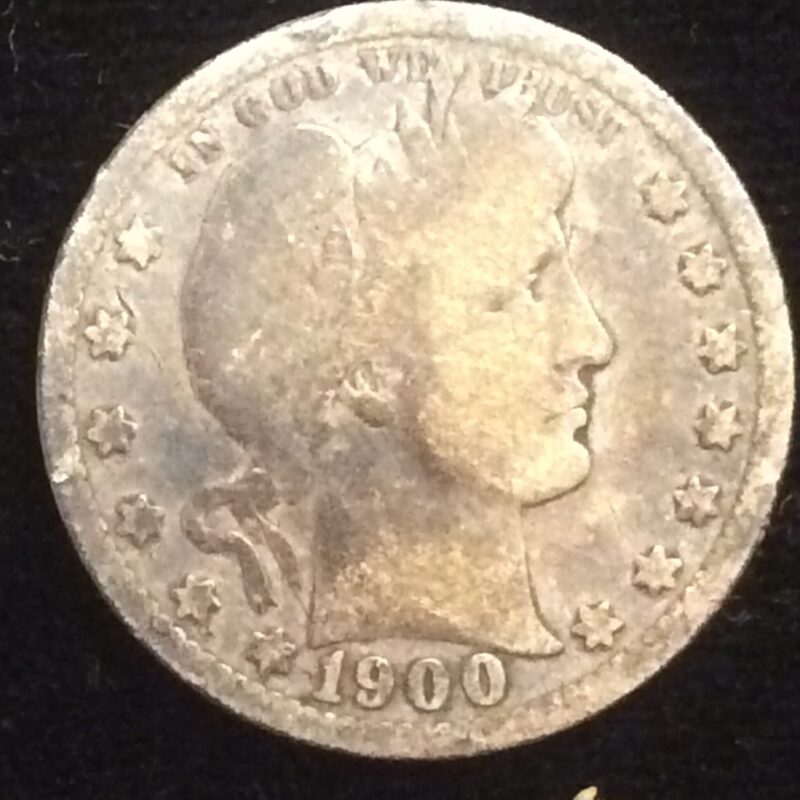 1900 Barber Quarter in Very Good Condition