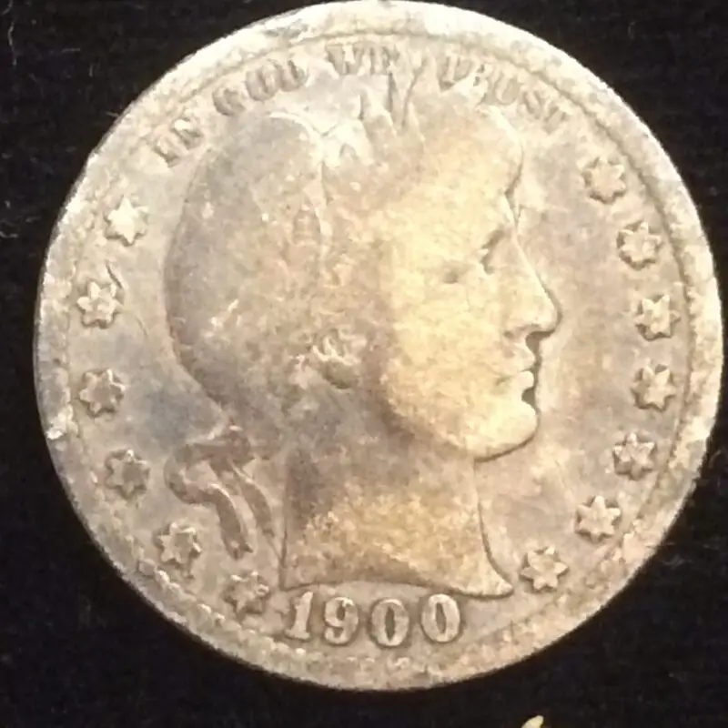 1900 Barber Quarter in Very Good Condition