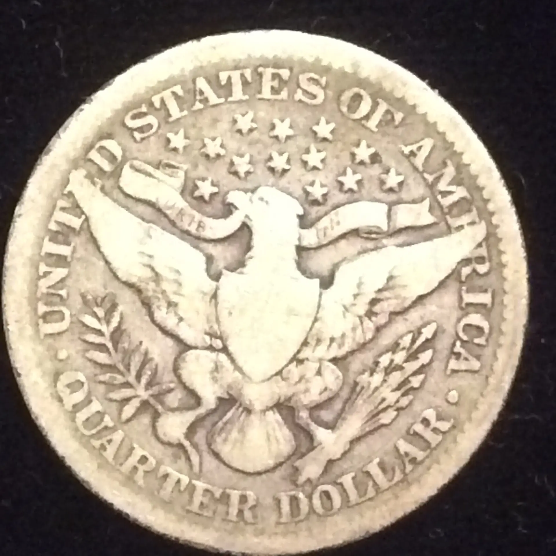1900 Barber Quarter in Very Good Condition - Image 2