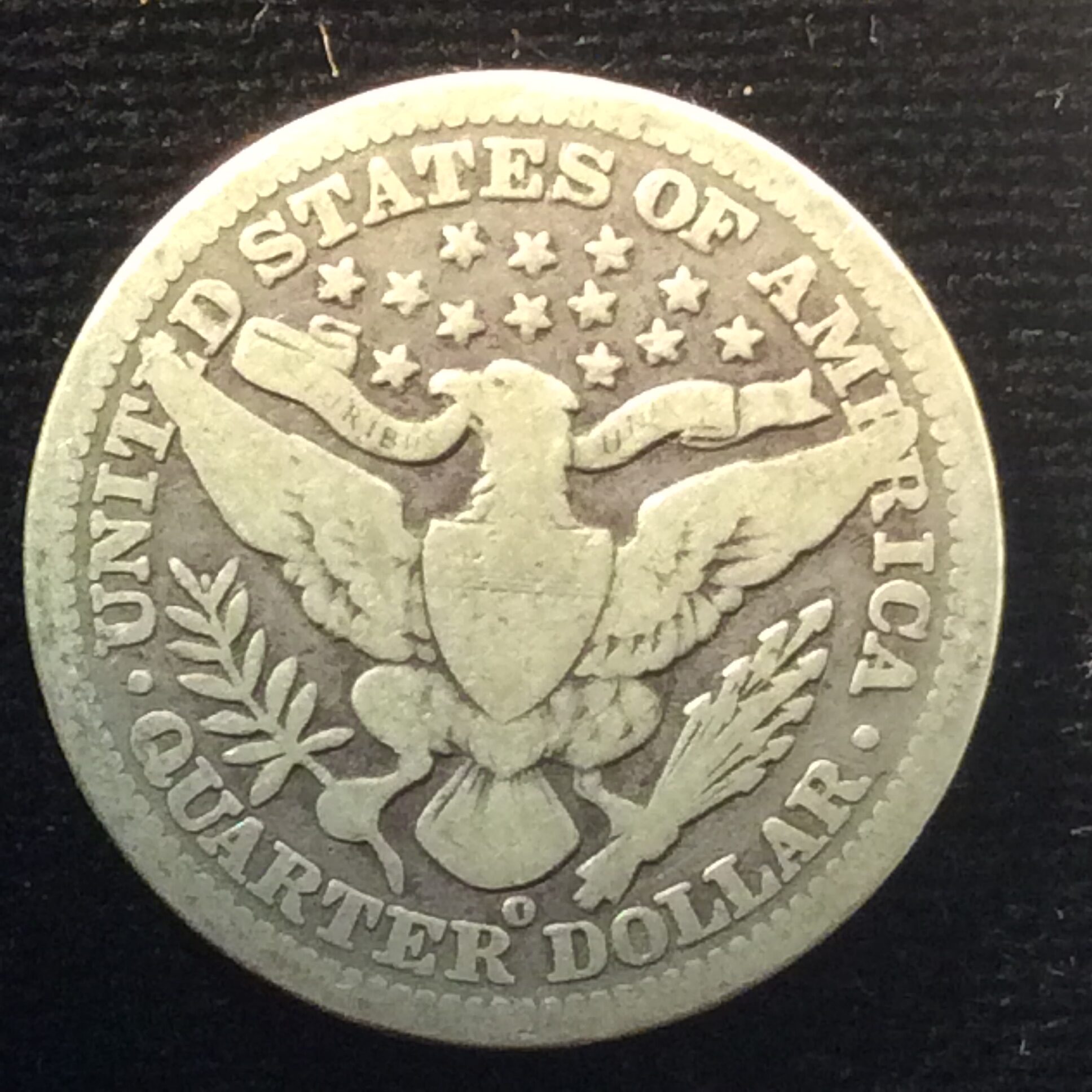 1902-O Barber Quarter in Very Good Condition - Image 2