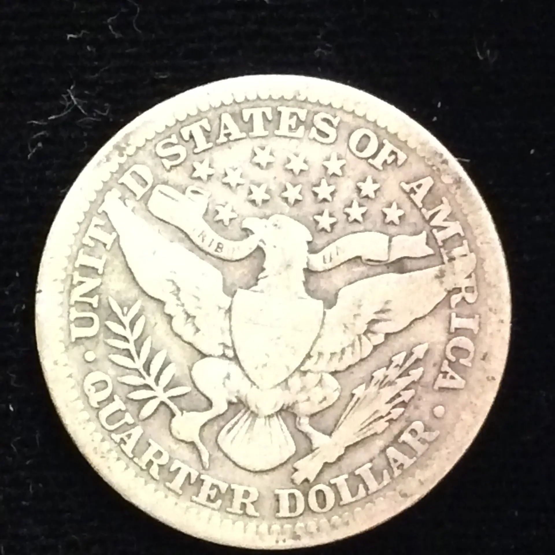 1906 Barber Quarter in Good ++ Condition - Image 2