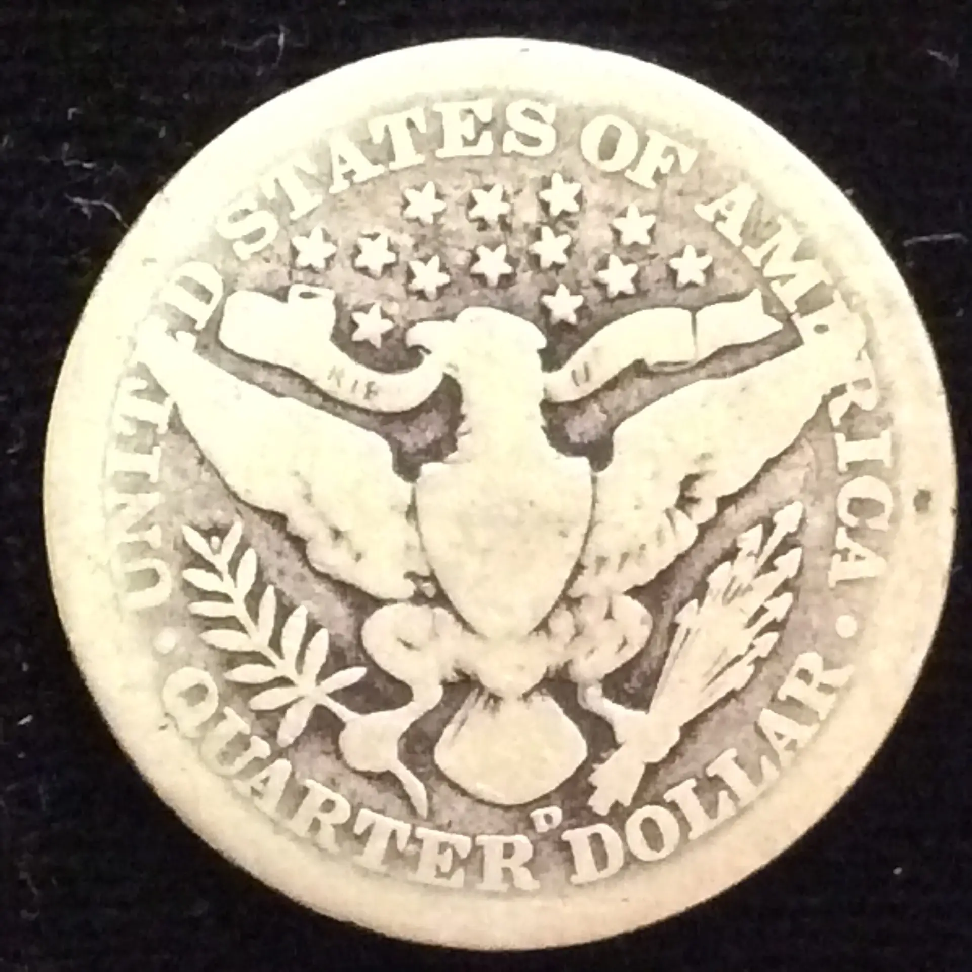 1906-D Barber Quarter in Good Condition - Image 2