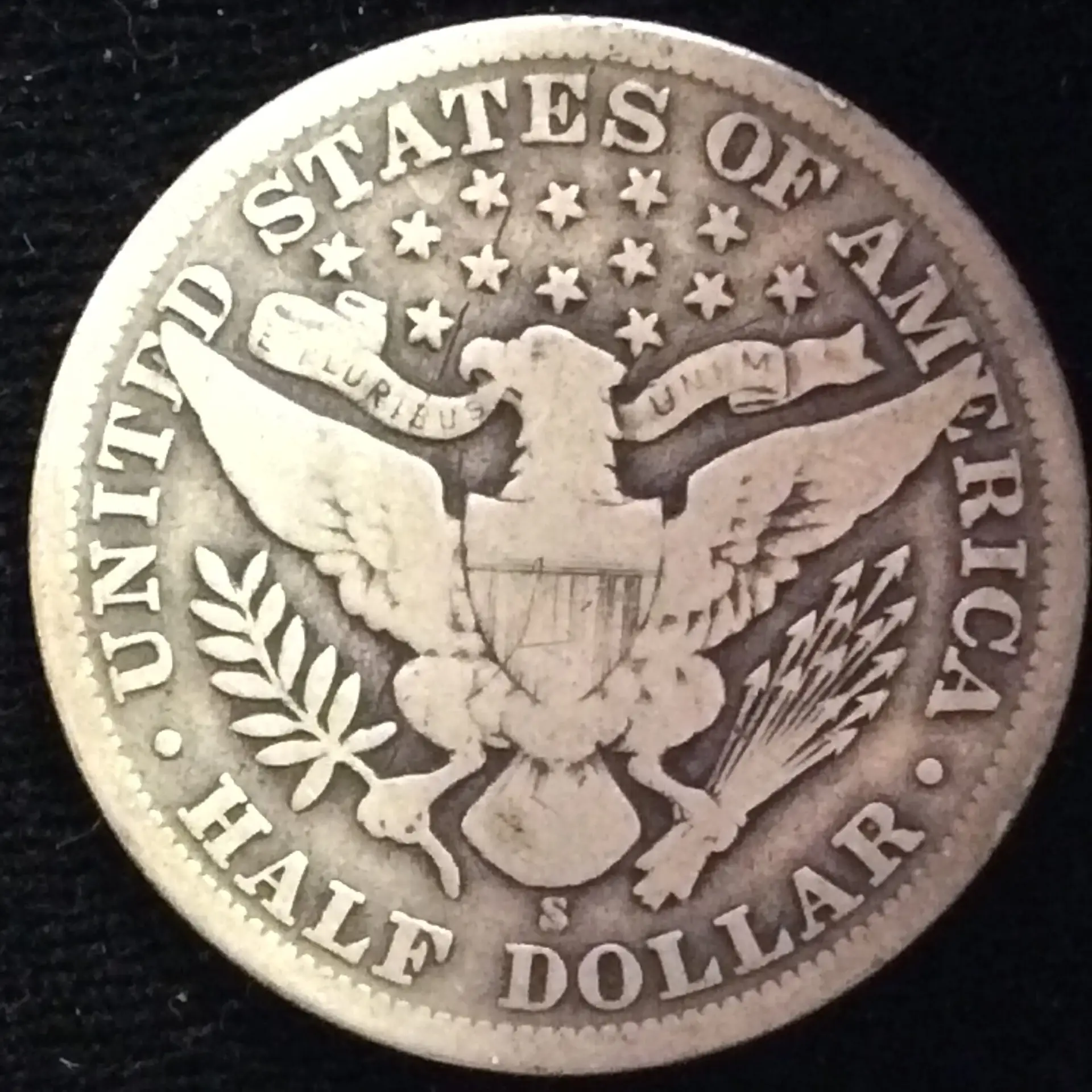 1899-S Barber Half in Very Good Condition - Image 2