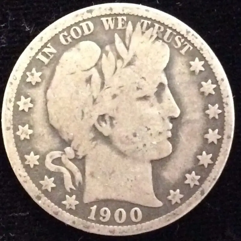 1900-O Barber Half in Very Good Condition