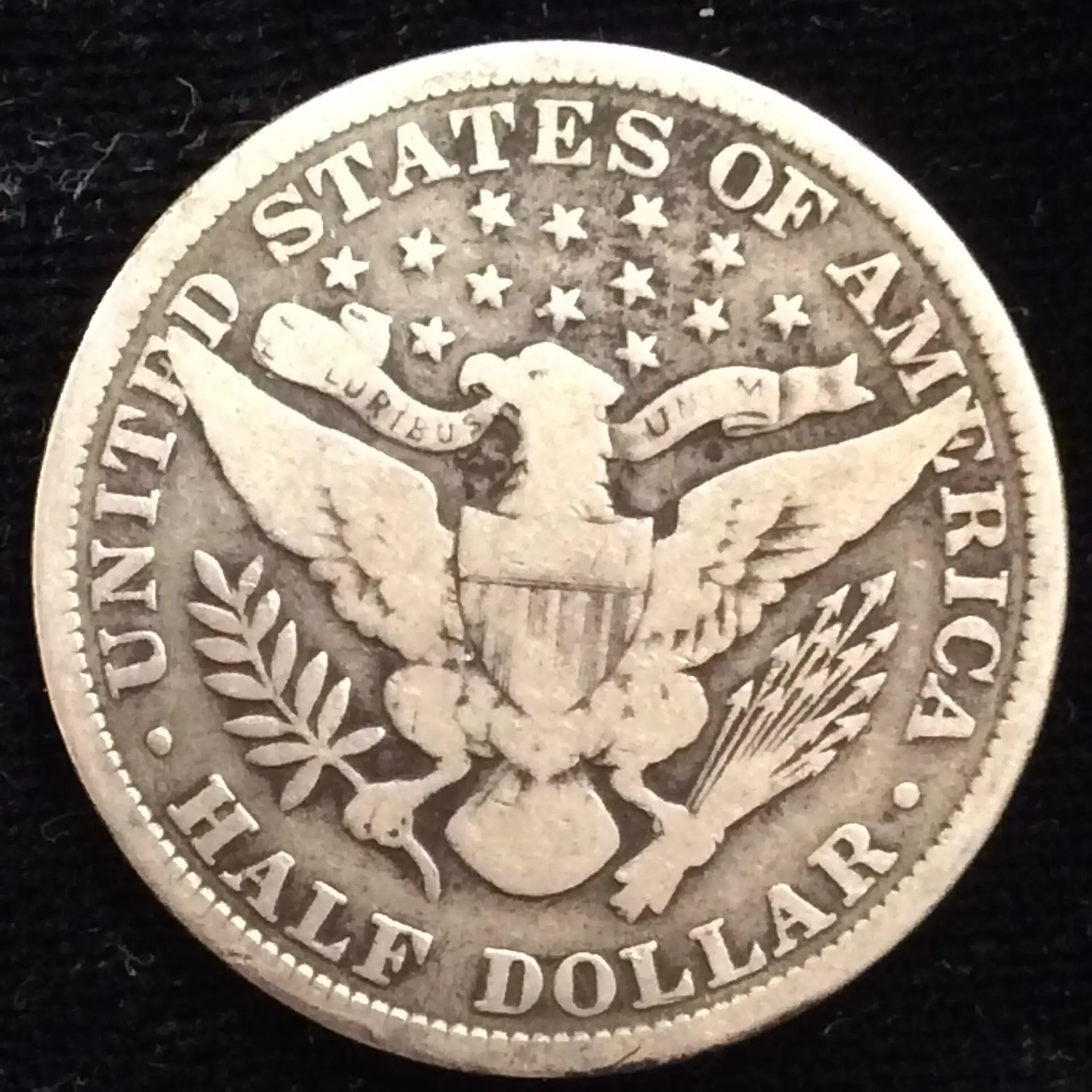 1901 Barber Half in Very Good + Condition - Image 2
