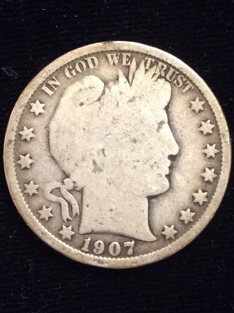 1907-O Barber Half in Good Condition