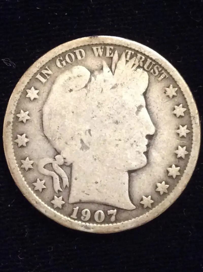 1907-O Barber Half in Good Condition