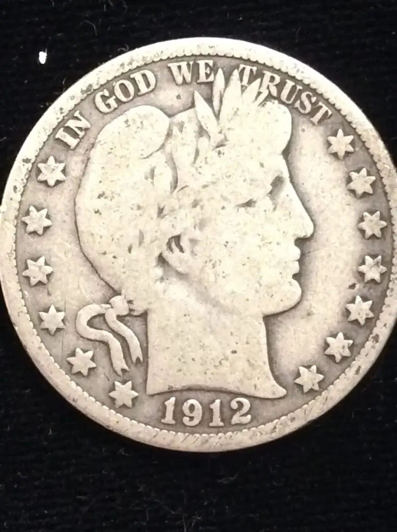 1912-D Barber Half in Good ++ Condition