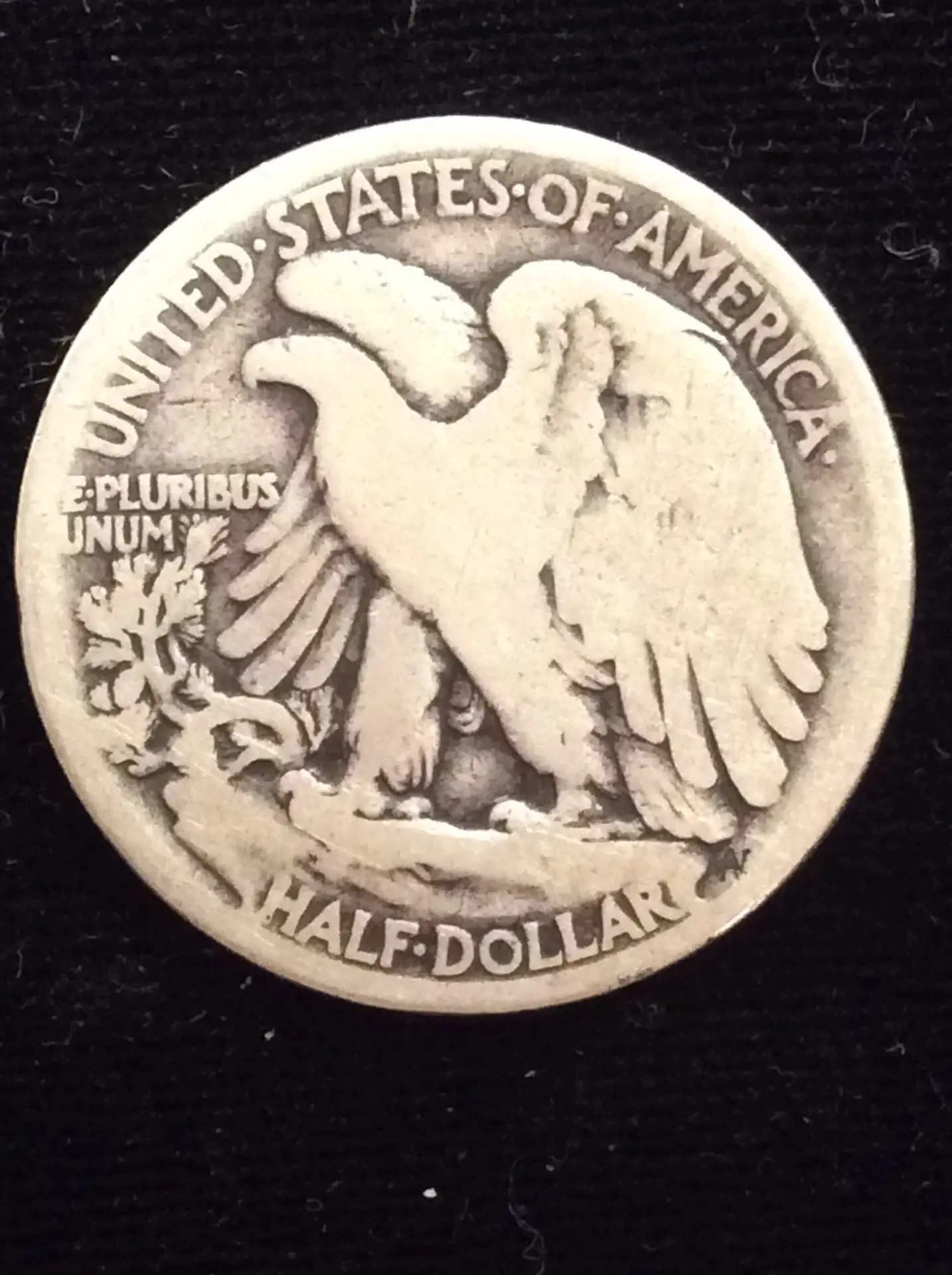 1916-S Walking Liberty Half Dollar in Good/Very Good Condition - Image 2