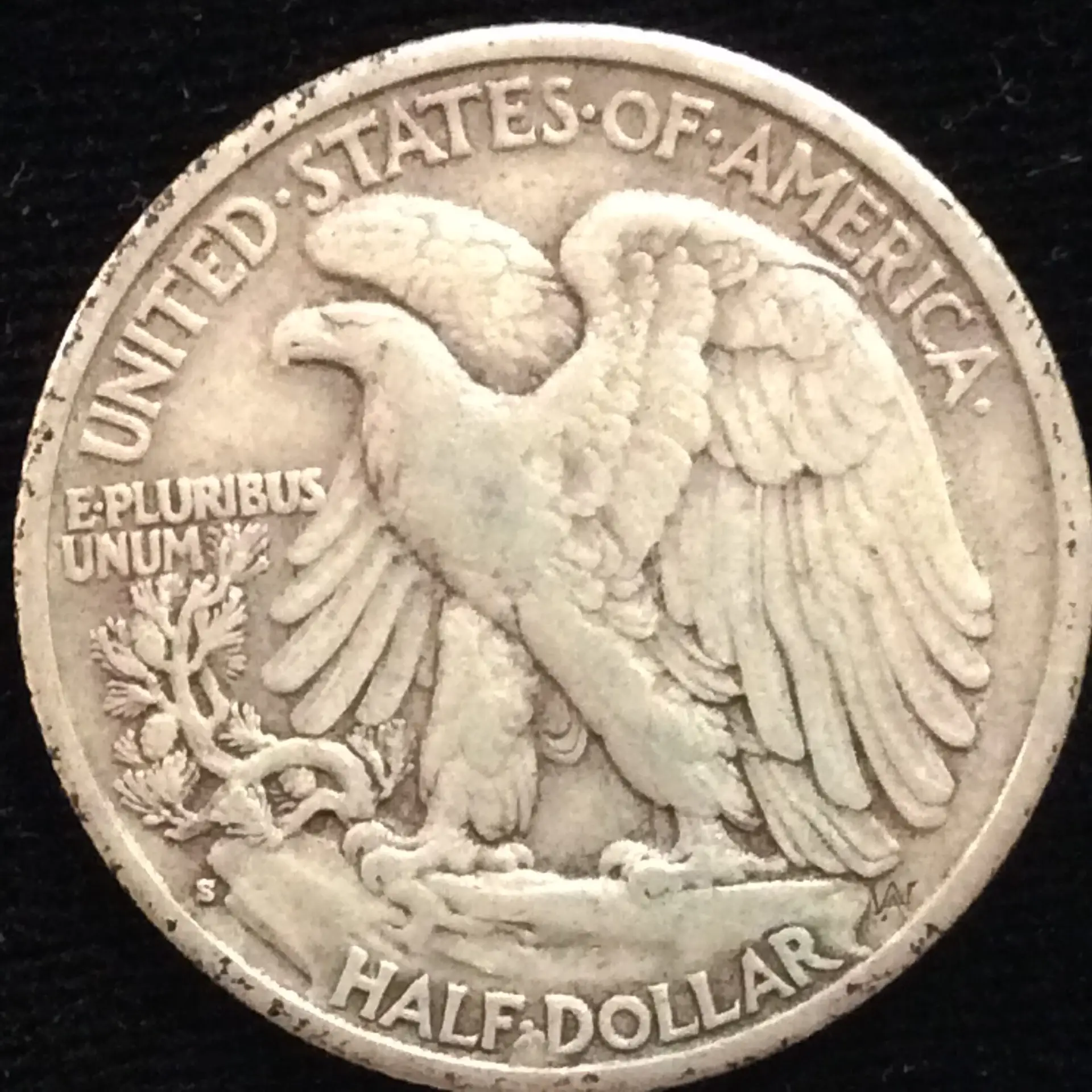 1934-S Walking Liberty Half Dollar in Very Fine Condition - Image 2