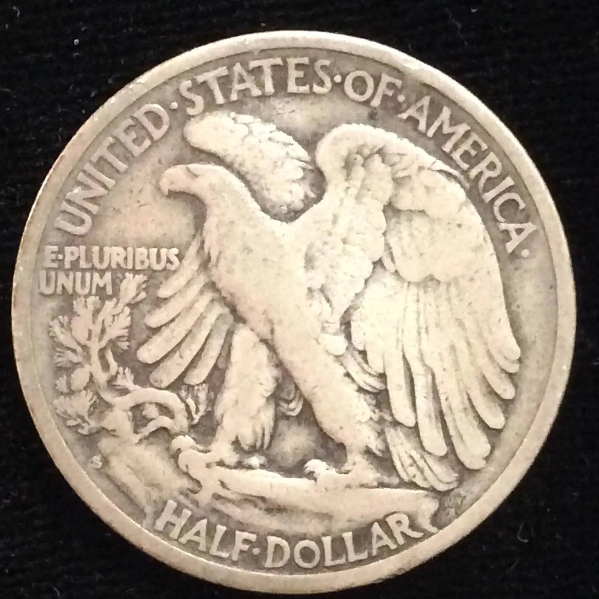 1936-S Walking Liberty Half Dollar in Fine Condition - Image 2