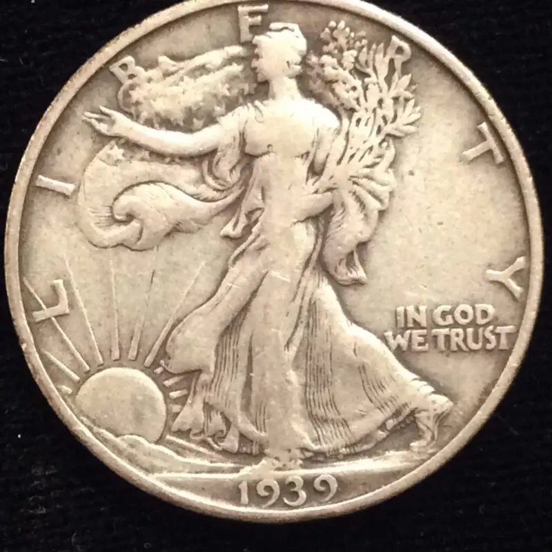 1939-S Walking Liberty Half Dollar in Extra-Fine Condition