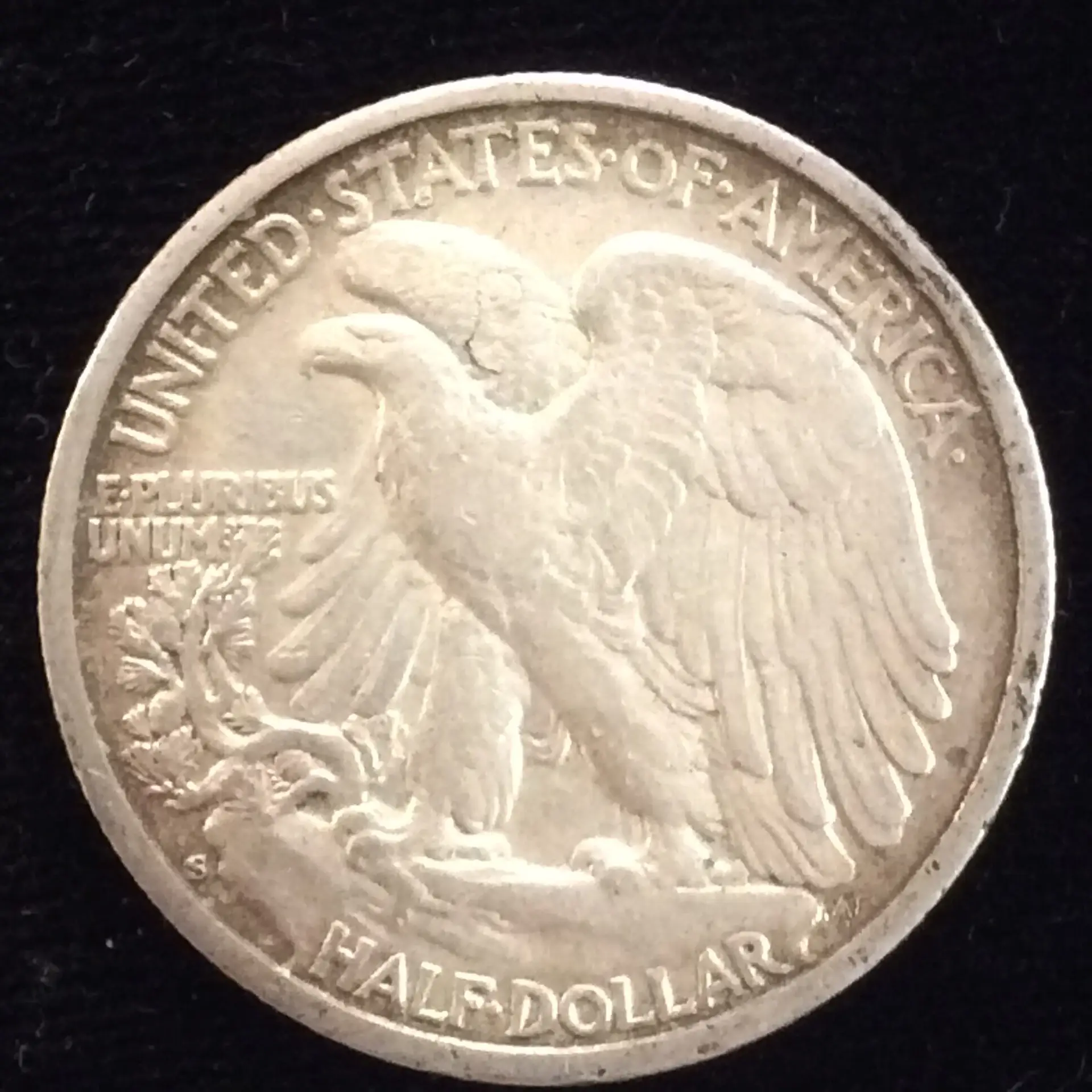 1942-S Walking Liberty Half Dollar in XF/AU Condition - Image 2