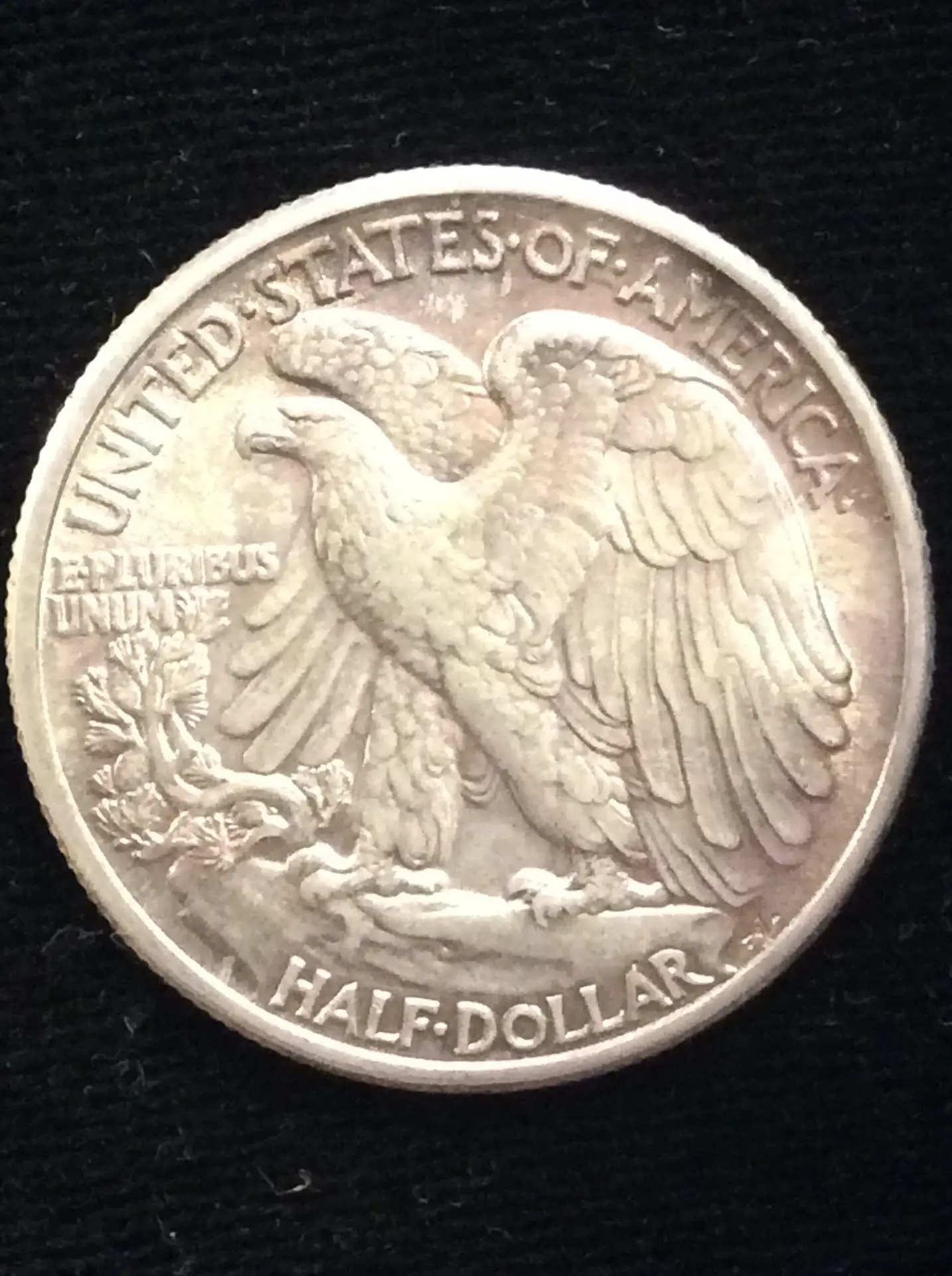1945 Walking Liberty Half Dollar in Choice AU Condition - Image 2
