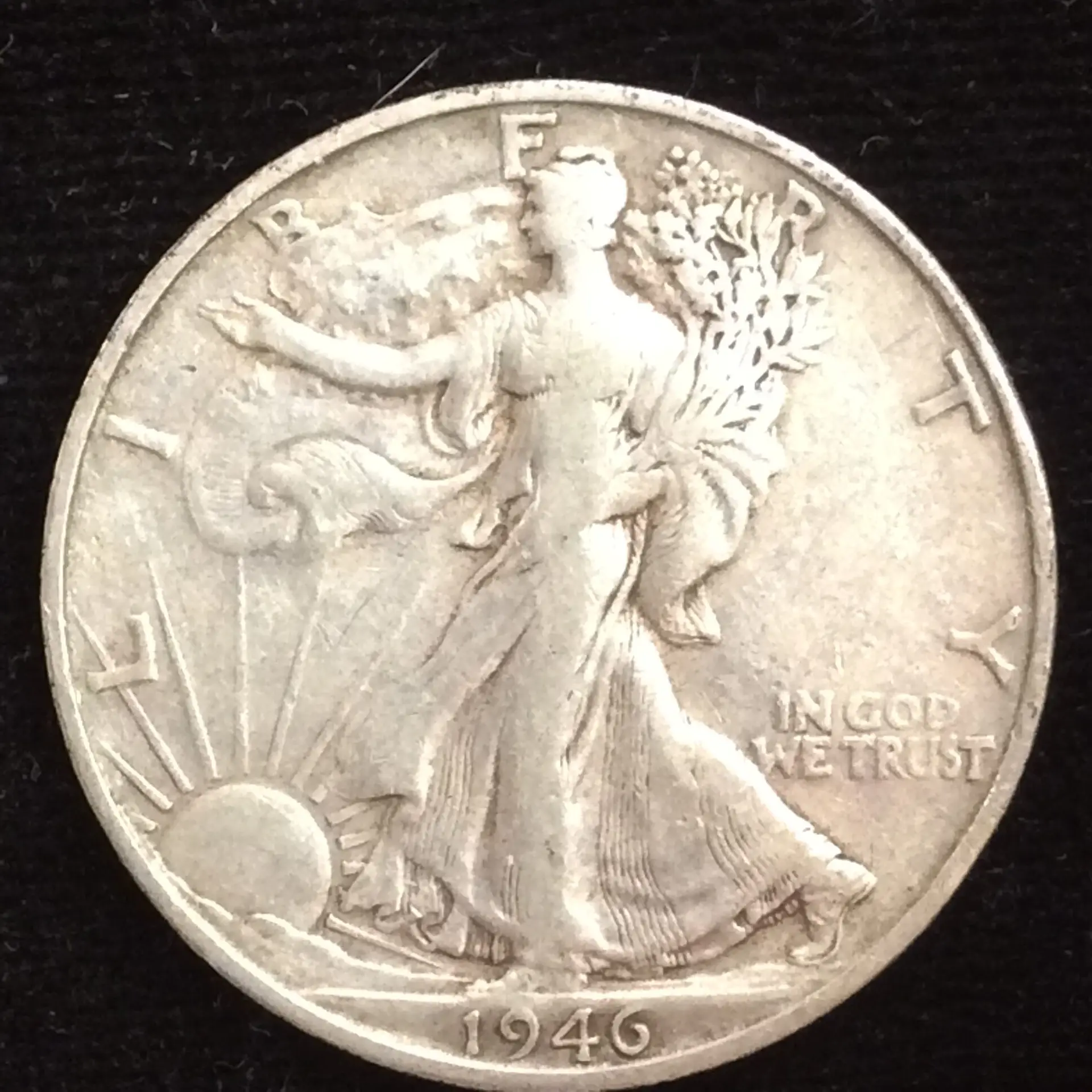 1946-S Walking Liberty Half Dollar in Extra Fine Condition