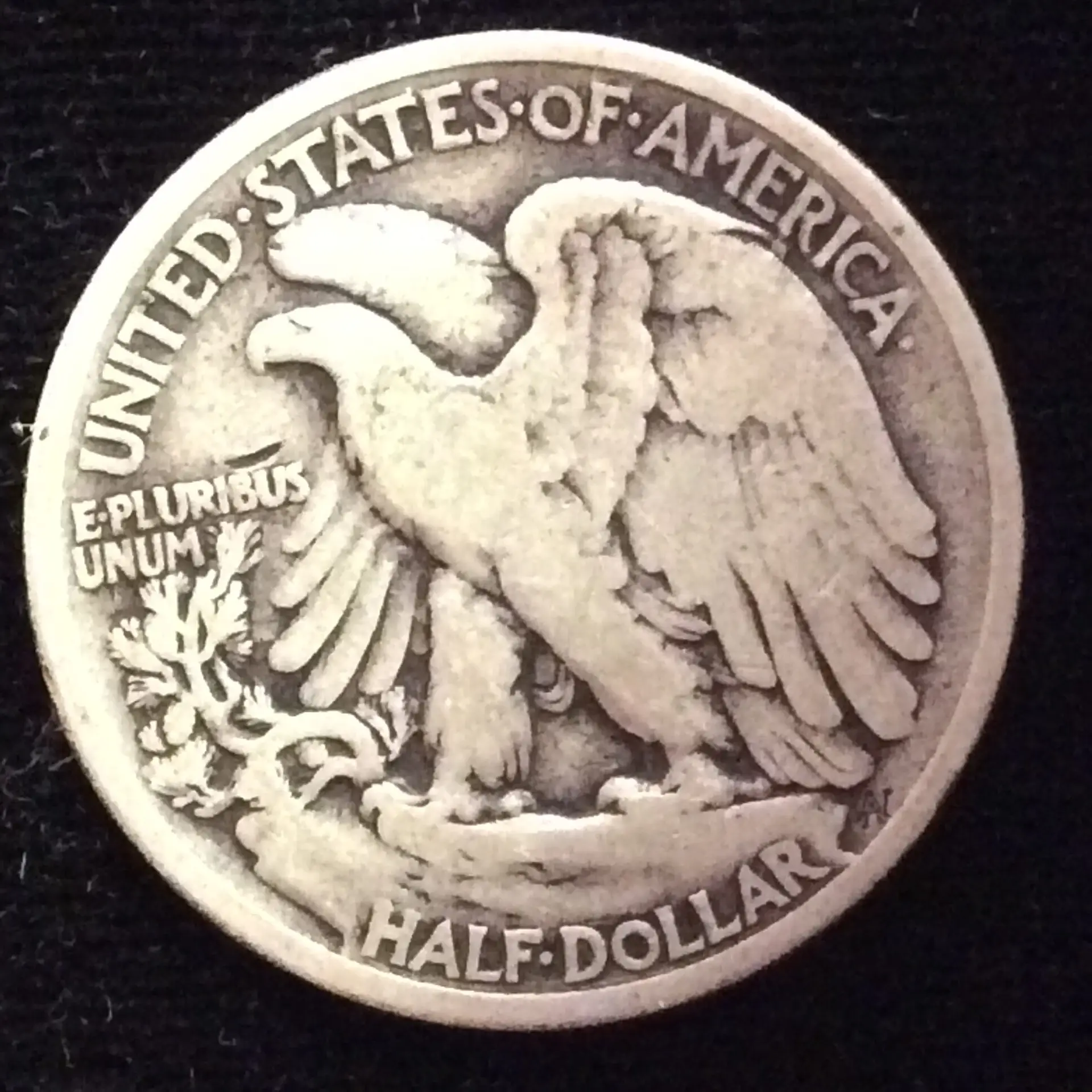 1918-D Walking Liberty Half Dollar in Very Good Condition - Image 2