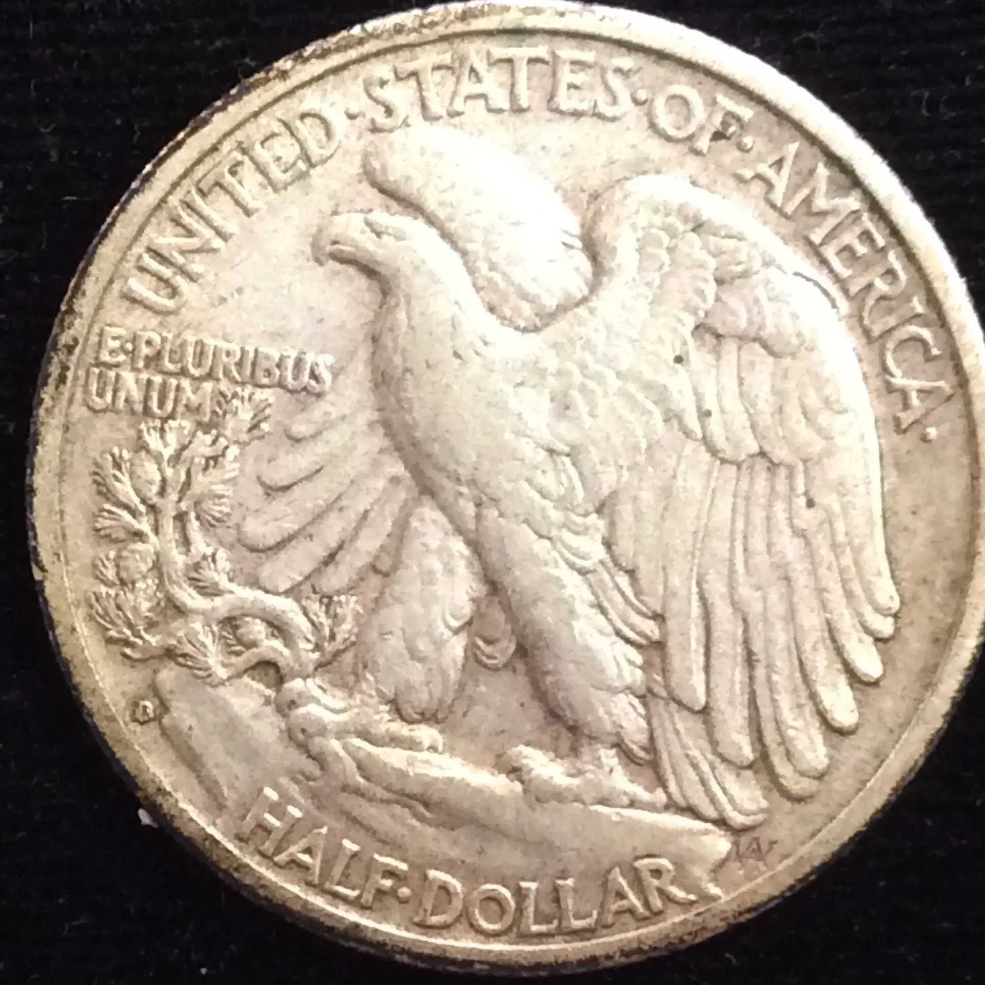 1941-D Walking Liberty Half in Choice Extra Fine Condition - Image 2