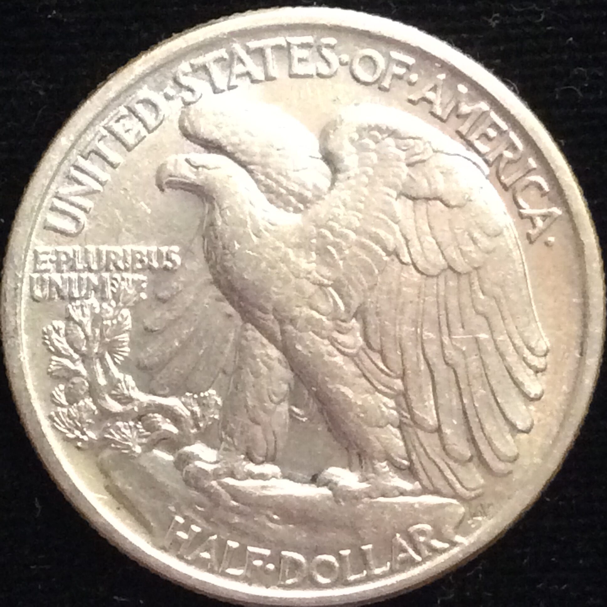 1942 Walking Liberty Half Dollar in Almost Uncirculated Condition - Image 2