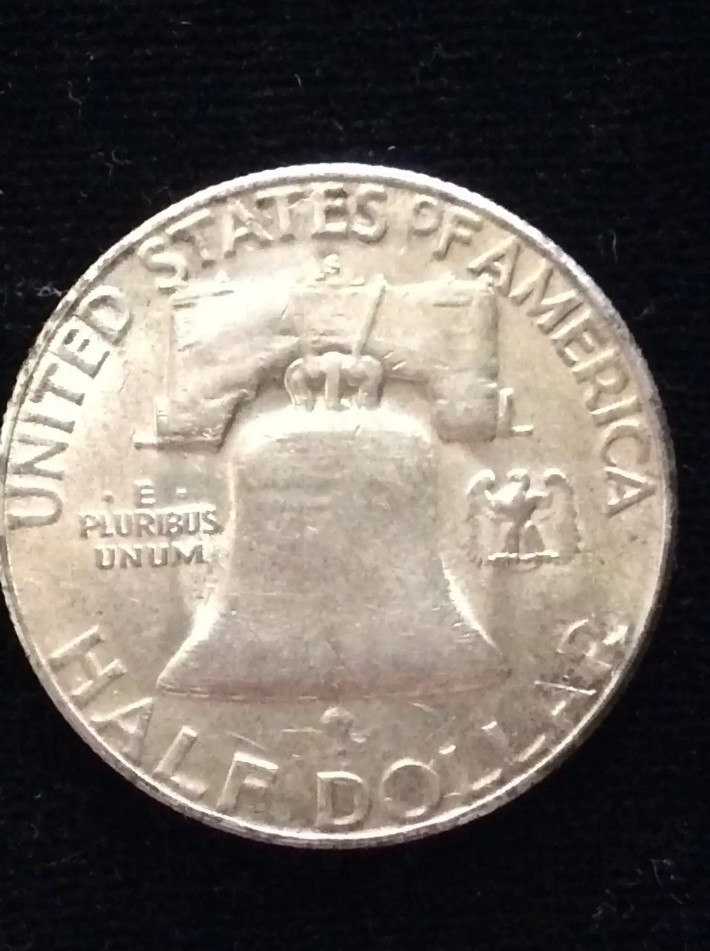 1951-S Franklin Half Dollar in Almost Uncirculated AU50 Condition - Image 2