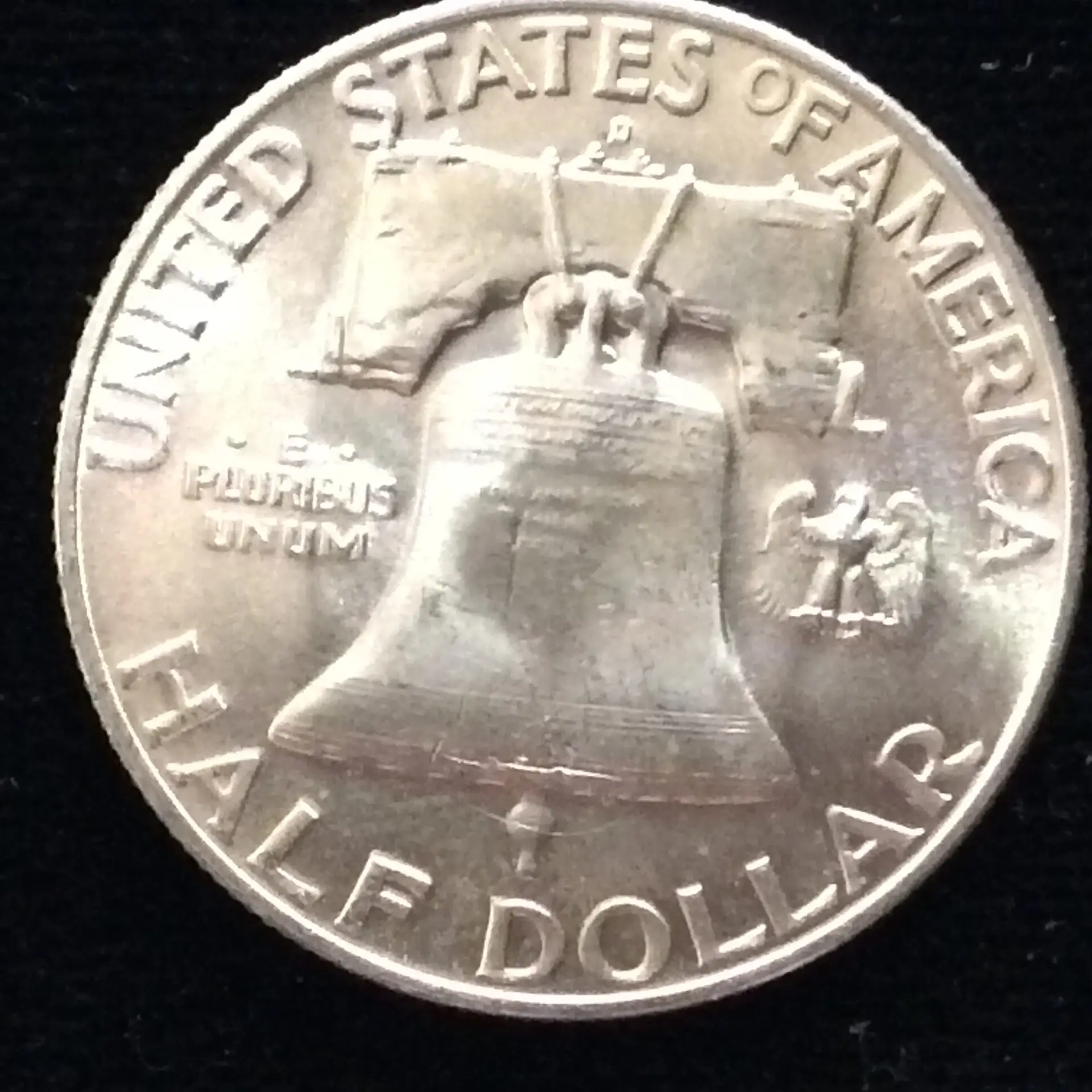 1959-D Franklin Half Dollar in MS64 Condition with Full Bell Lines - Image 2