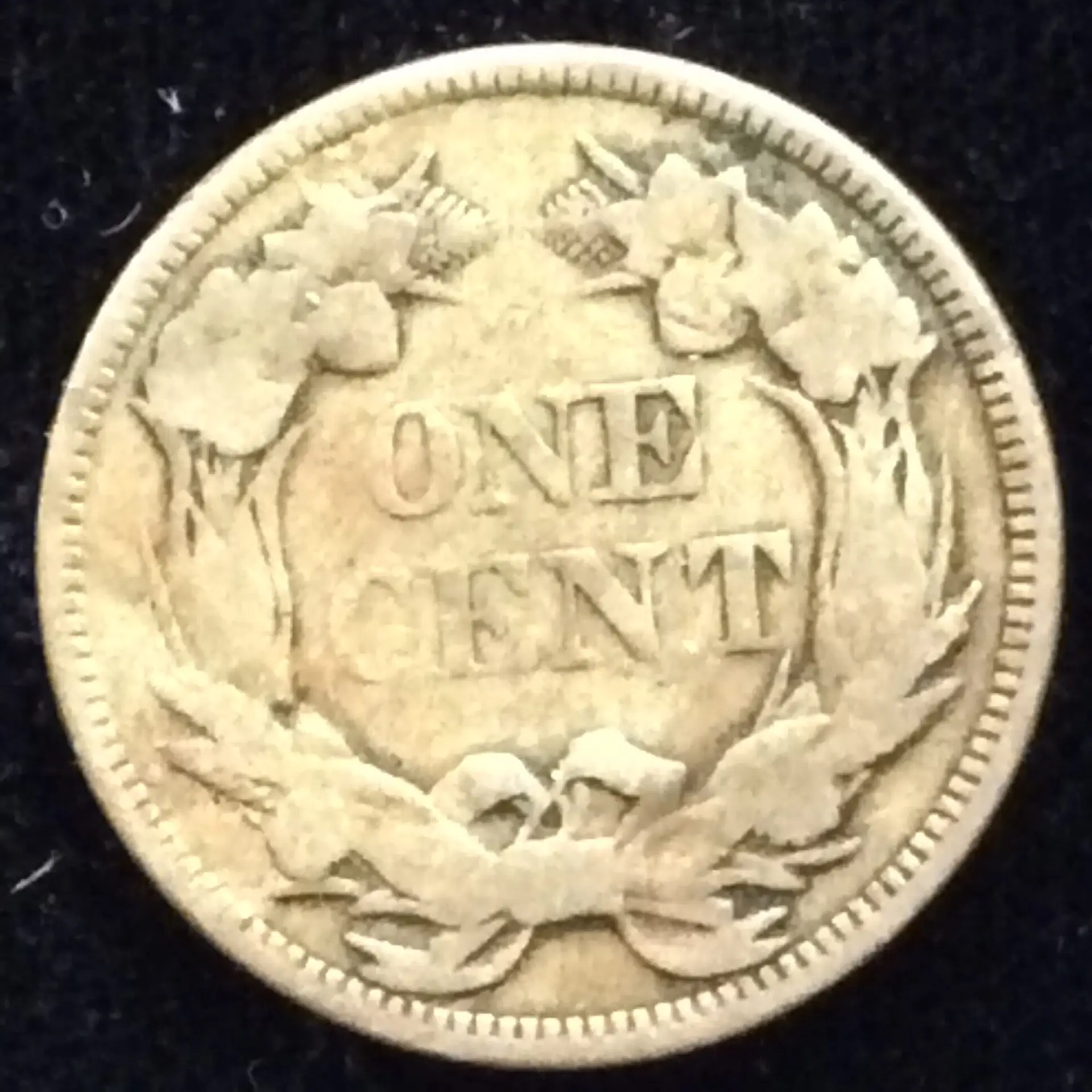 1858 Flying Eagle Cent - Large Letters - In Fine Condition - Image 2