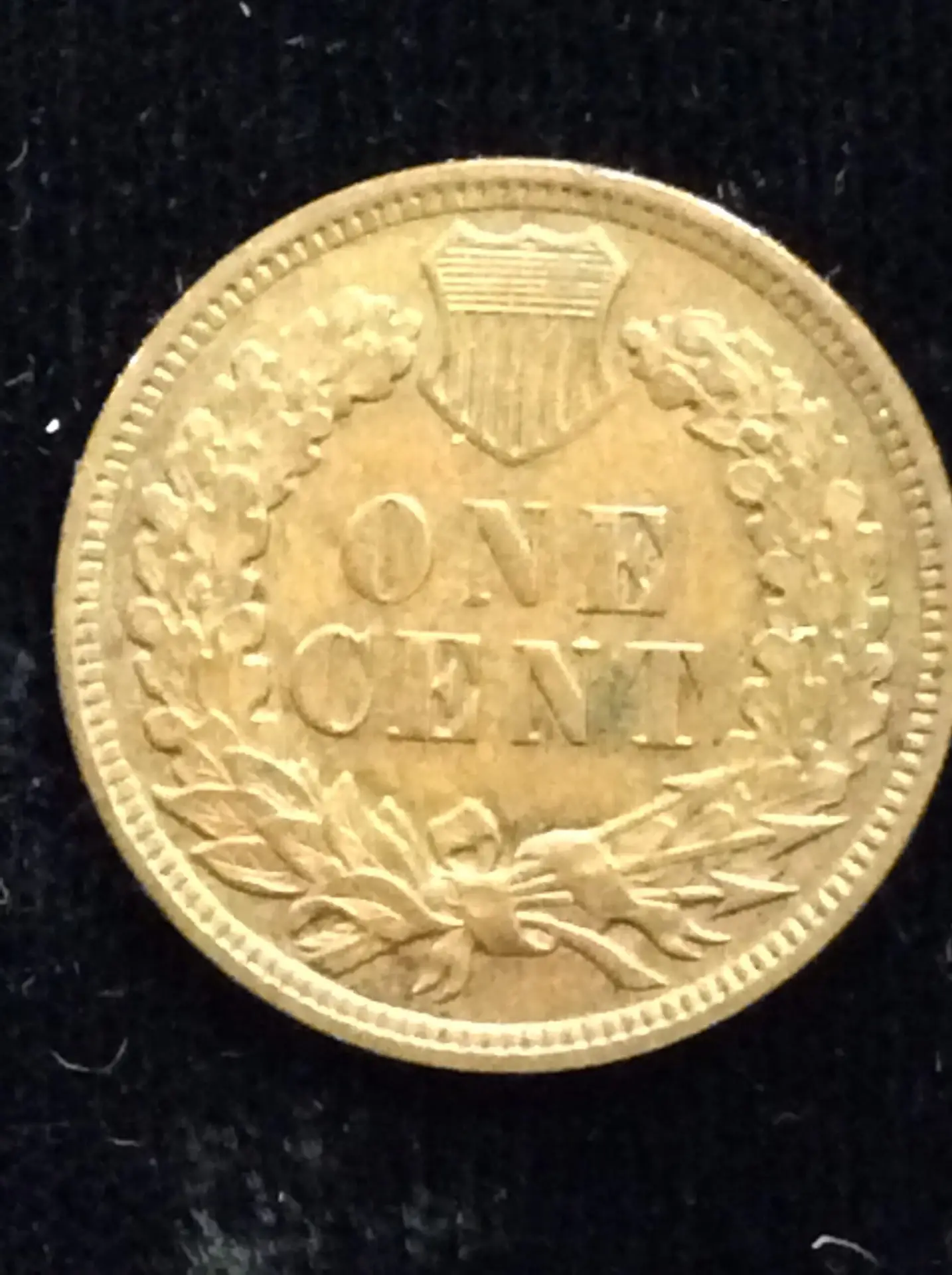 1908 Indian Head Cent in MS60+ Brown - Image 2
