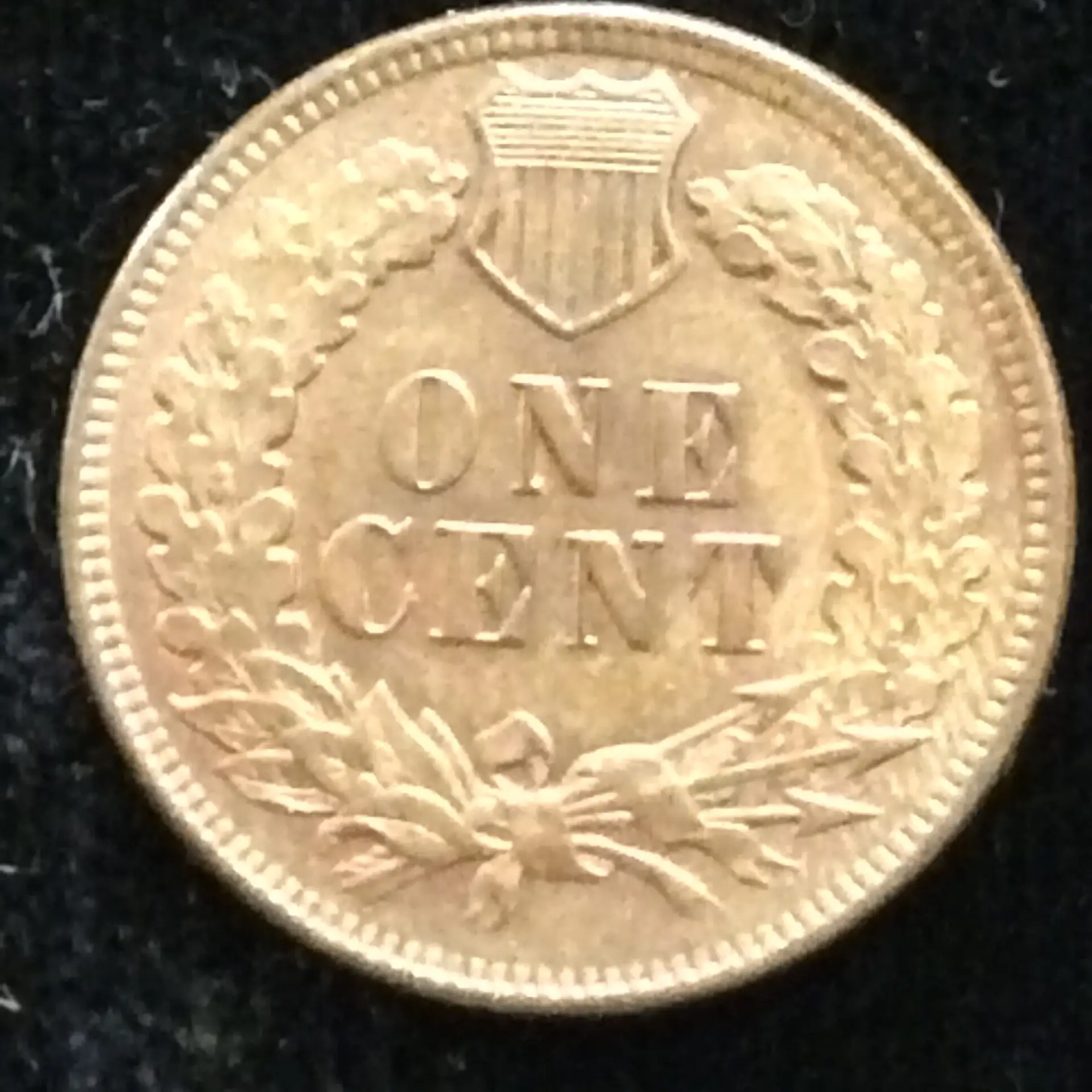 1905 Indian Head Cent in MS63 Red Brown Condition - Image 2