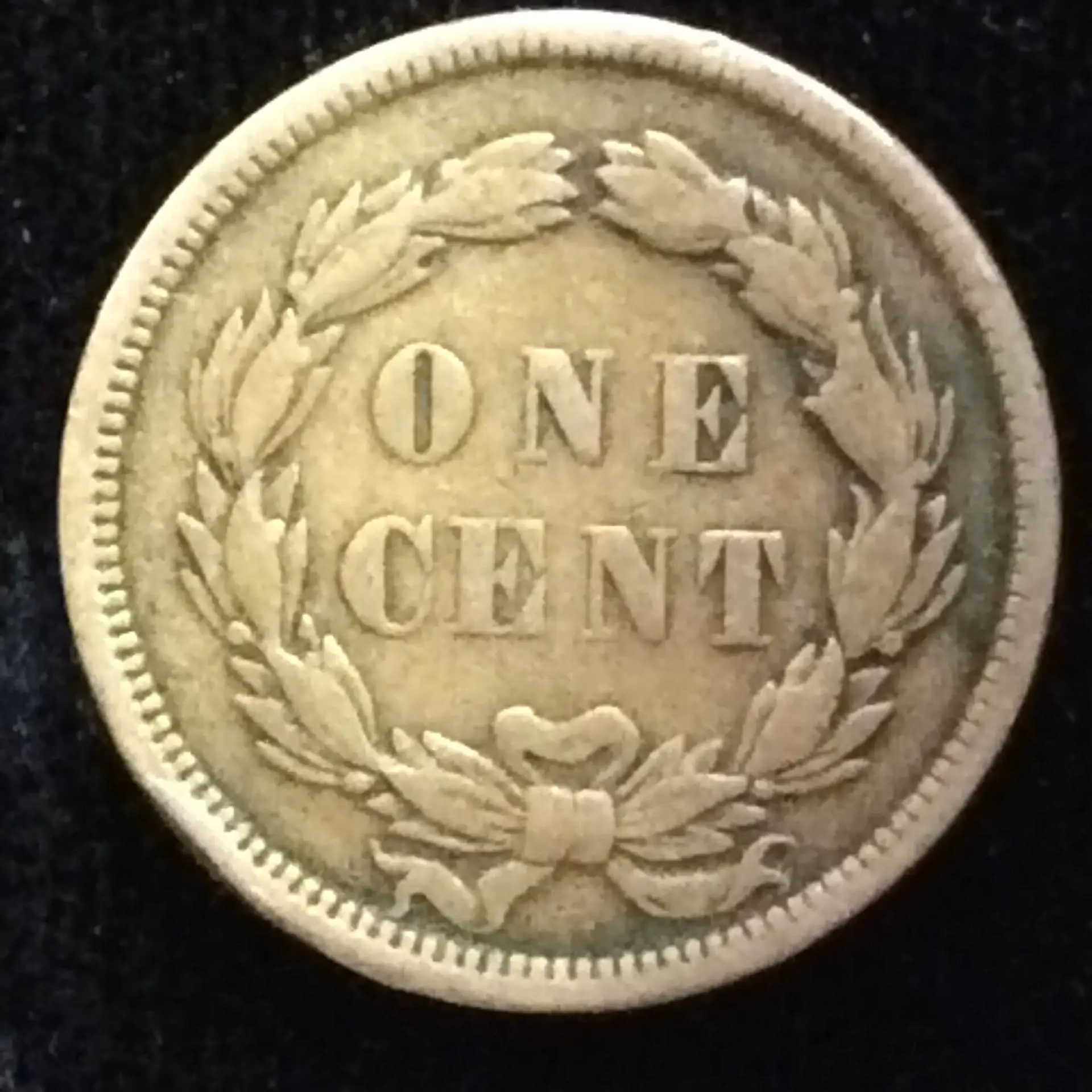 1859 Copper Nickel Indian Head Cent in Very Fine Condition - Image 2