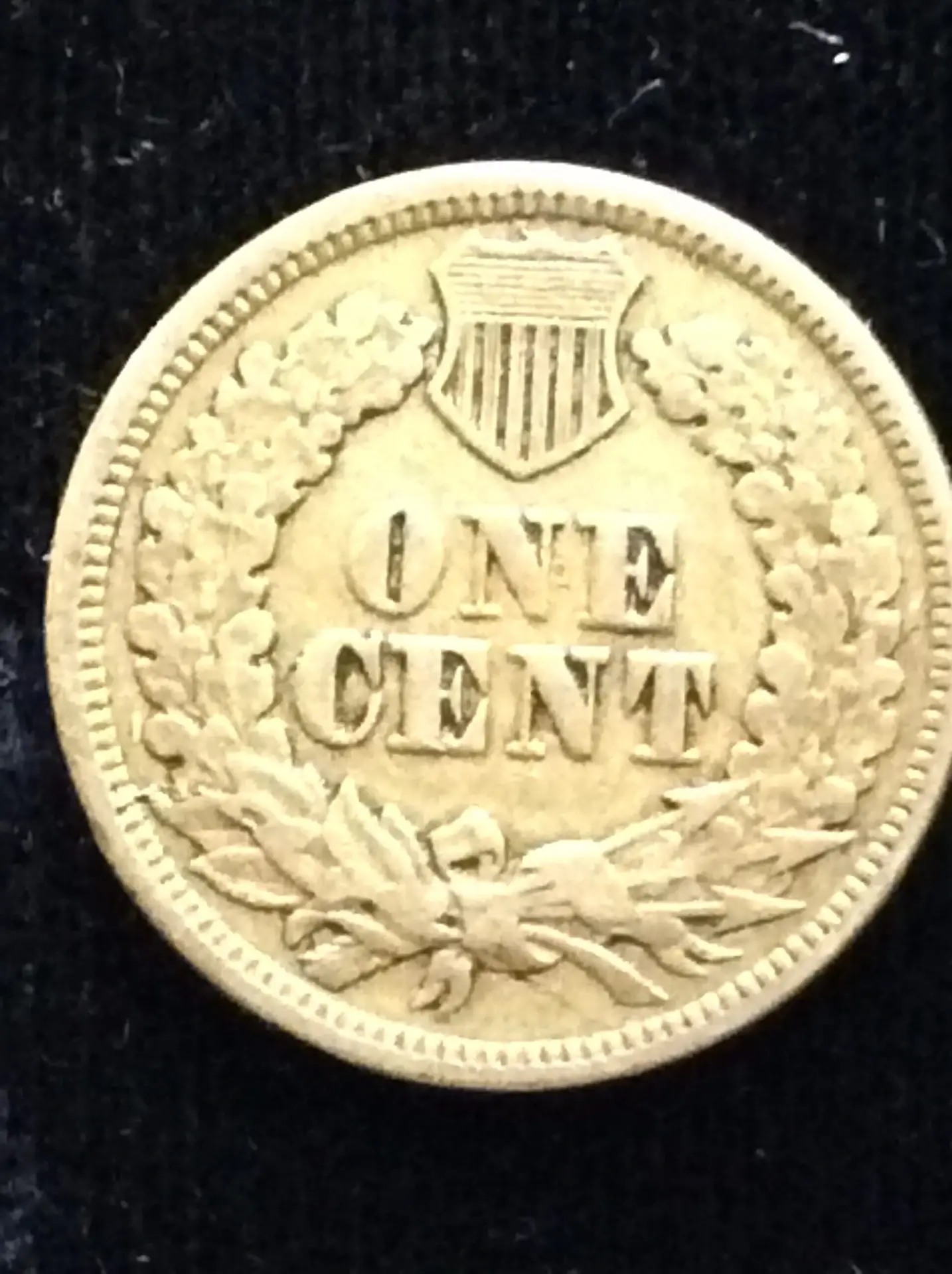 1863 Indian Head Cent in Very Fine Condition - Image 2