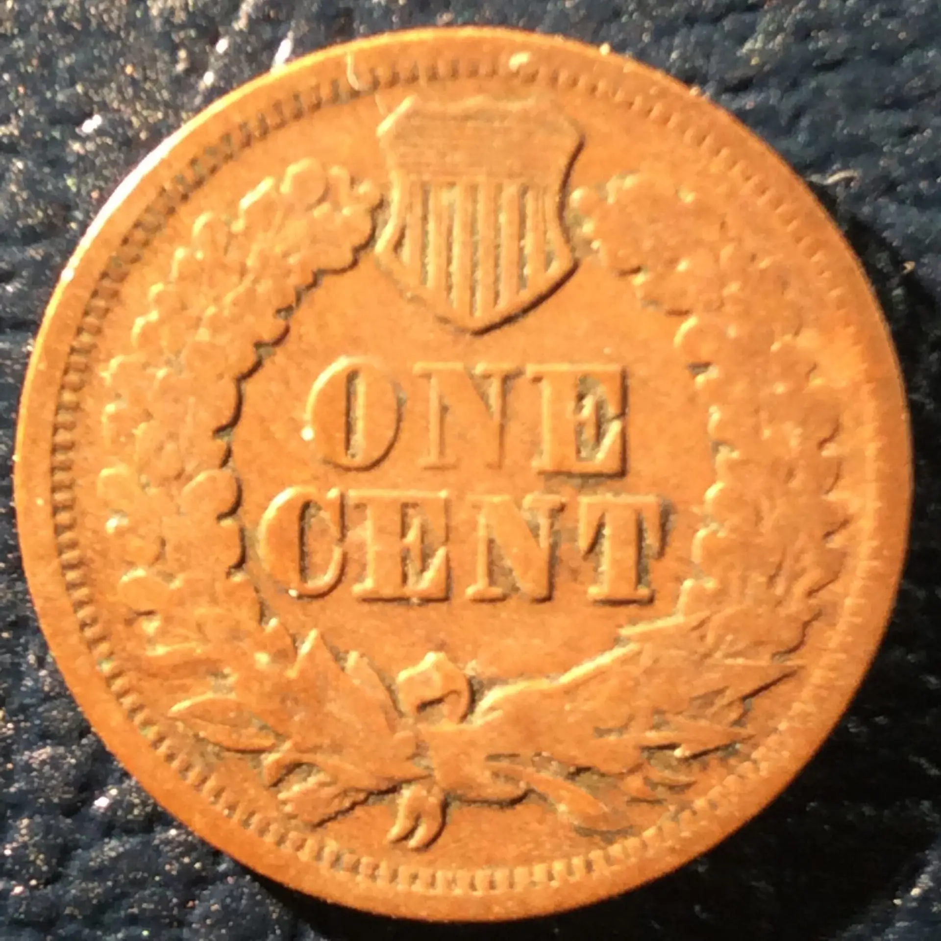 1866 Indian Head Cent in Very Good Condition - Image 2