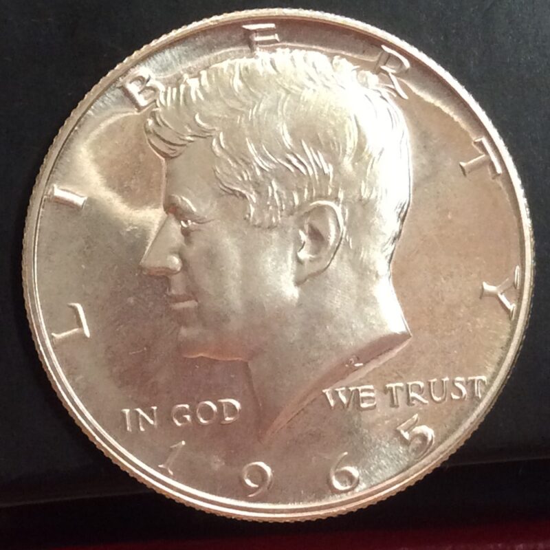 1965 Kennedy Half Dollar MS67 from SMS