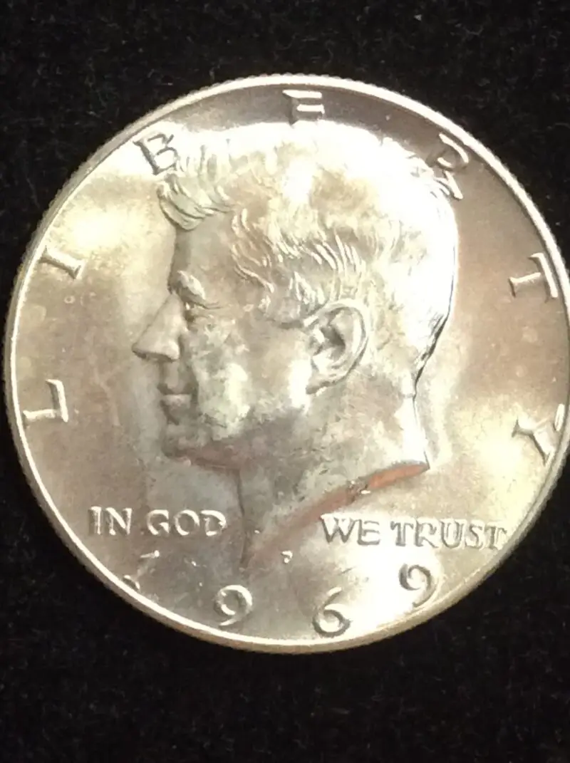 1969-D Kennedy Half Dollar Gem BU