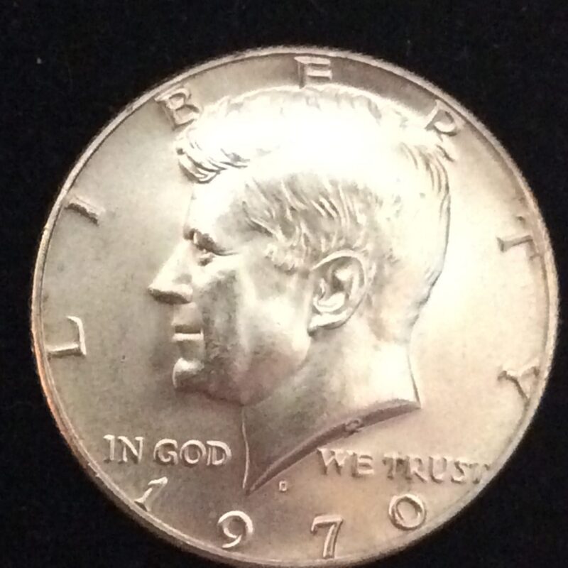 1970-D Kennedy Half Dollar in Beautiful MS64
